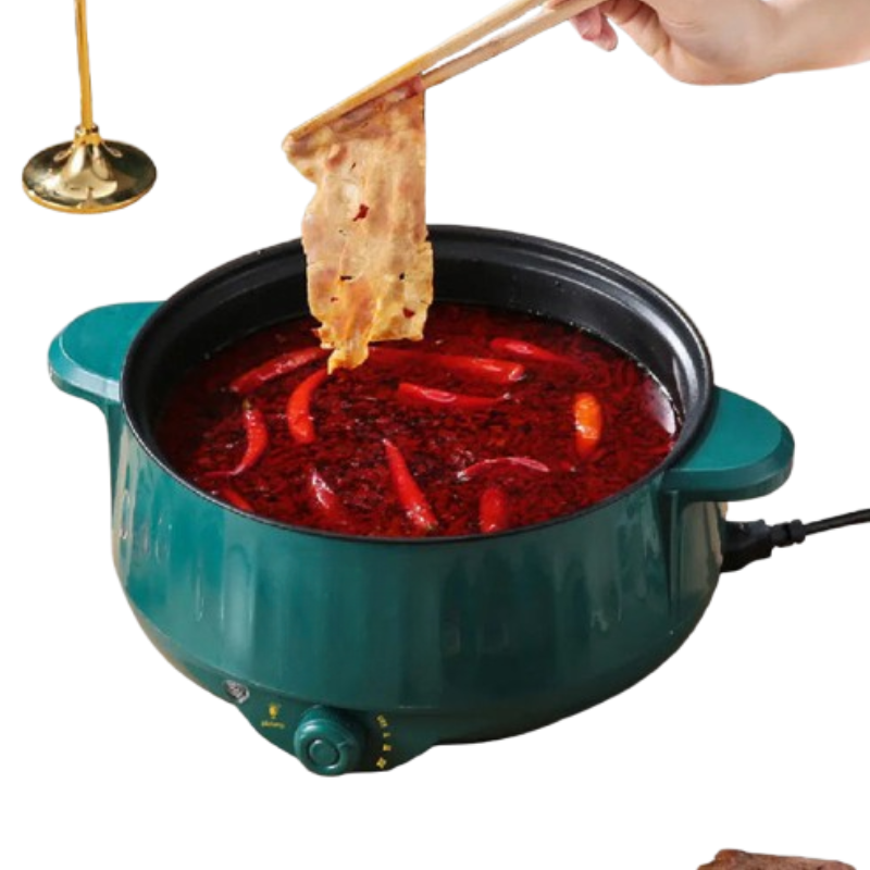 Multi-Function Non-Stick Electric Cooking Pot – Portable Household Rapid Cooker