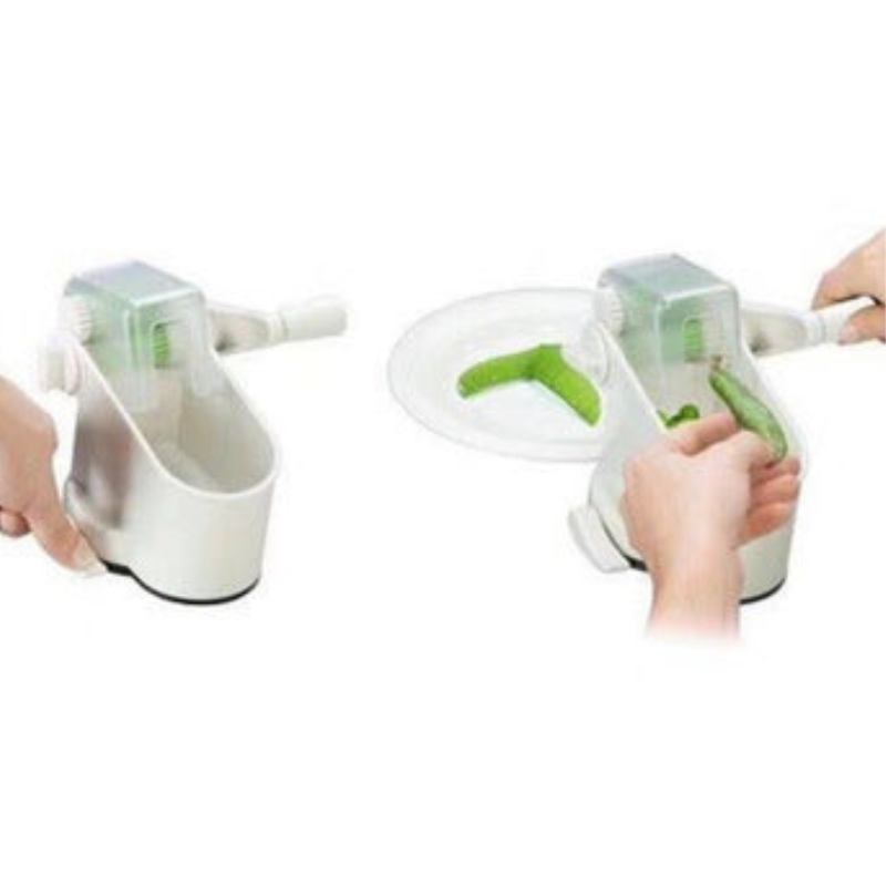 Hand Crank Pea Peeler – Manual Bean Shelling Tool
