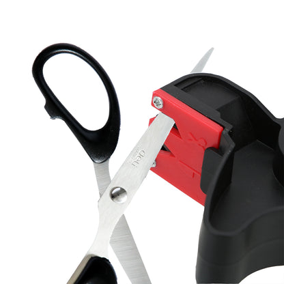 2-in-1 Handheld Knife & Scissor Sharpener – Professional Blade Repair Tool
