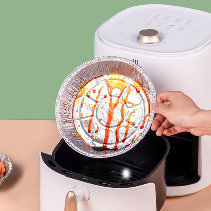 Air Fryer Disposable Foil Liners – Non-Stick Oil-Proof Paper Tray