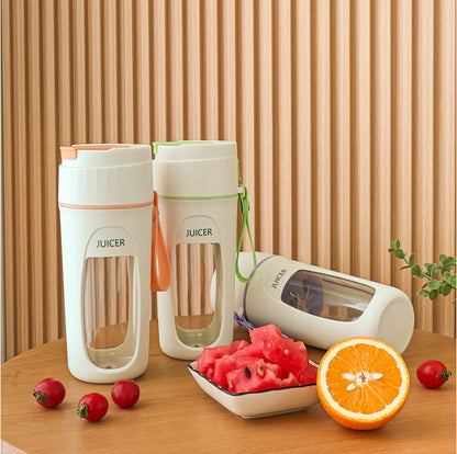Portable USB Electric Blender - Mini Wireless Juicer Cup for Smoothies and Shakes