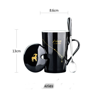 Constellation Ceramic Mug – Creative Astrology Coffee Cup