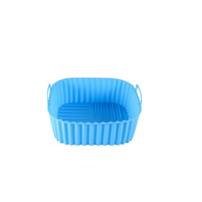 Silicone Air Fryer Tray – Reusable Square Non-Stick Basket Liner