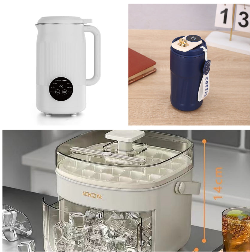 Smart Digital Thermal Bottle – LED Temperature Coffee Mug 450ml