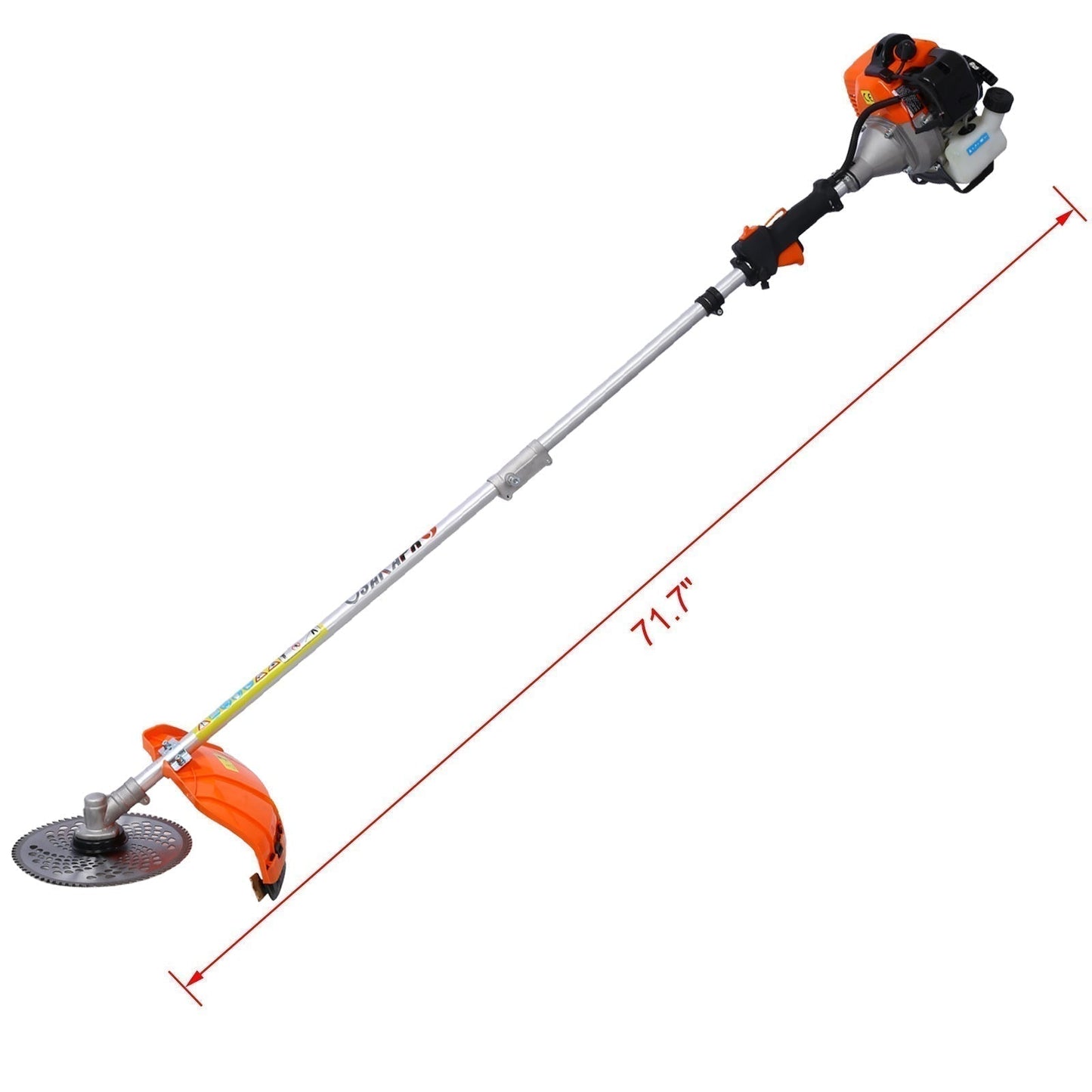 10 - in - 1 Multi - Functional 52CC Gas Garden Tool System - Decindoor
