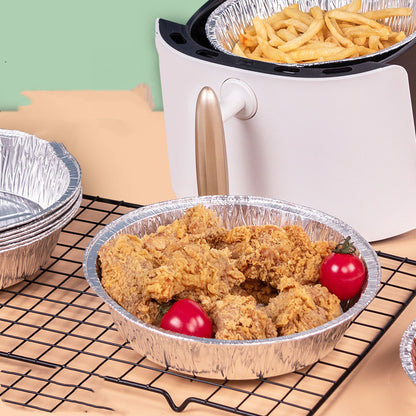 Air Fryer Disposable Foil Liners – Non-Stick Oil-Proof Paper Tray