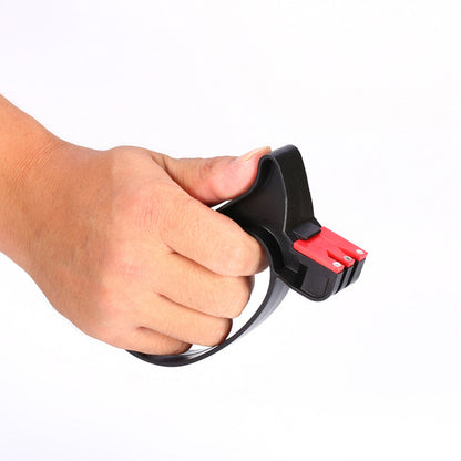 2-in-1 Handheld Knife & Scissor Sharpener – Professional Blade Repair Tool